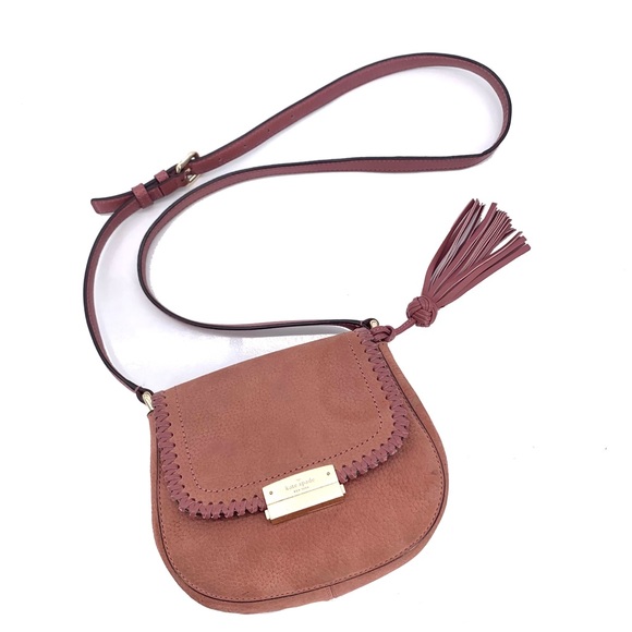 kate spade Handbags - Kate Spade Suede Leather Adalise Crossbody Bag